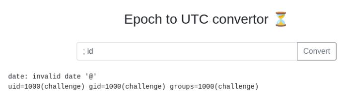 website with input field set to malicious payload